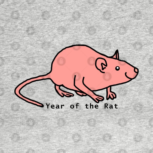 Year of the Rat - Rose by ellenhenryart